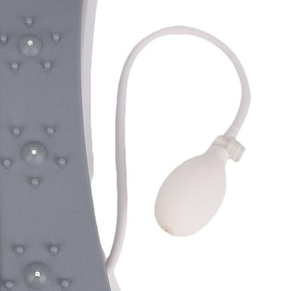 Back Stretcher for Lower Back Pain Relief, Adjustable Lumbar Traction Device, Arch Lumbar Cracker Board, Cracking Device, Stretching Cushion, Stretch (Grey)