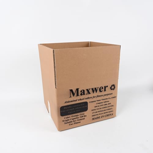 Maxwer Ab Roller Wheel with Elbow Support, Dual Wheel Ab Machine for Training Strengthening, Abs Exercise Roller for Women Men Beginners