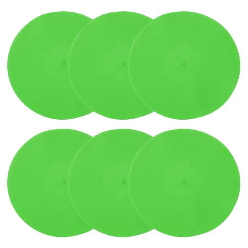 PATIKIL Spot Markers, Non-Slip Floor Agility Markers Flat - color: Green