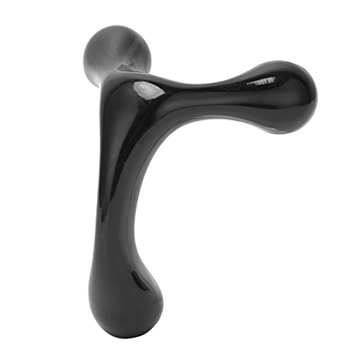Deep Tissue Massage Tool, Portable 4-Legged Palm Fit Massager for Whole Body Relief from Soreness and Stress, Provides Powerful Lymphatic detoxification and Fat Dispersion