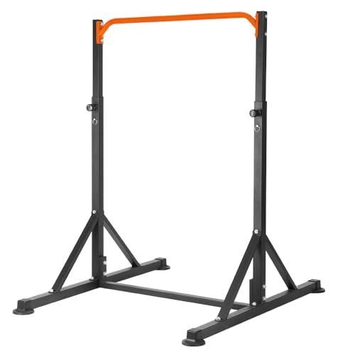 Pull Up Station, Power Tower Adjustable Pullup Bar Free Standing, Heavy Duty Multifunction Strength Training Pull Up Bar, Gym Workout Fitness Equipment Chin up Bar for Home Outdoor, 440LBS Capacity
