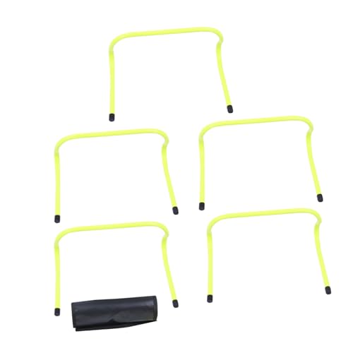 SUPVOX 6pcs Agility Hurdles for Football Training Flexible Speed Training Ladders for Boys and Girls Lightweight and for Sports Drills Coordination and Balance