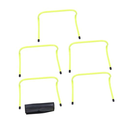 SUPVOX 6pcs Agility Hurdles for Football Training Flexible Speed Training Ladders for Boys and Girls Lightweight and for Sports Drills Coordination and Balance