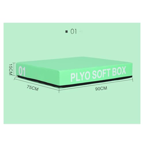 Foam Reinforced Box, Stackable Soft Plywood Box, Anti-Skid Safety, Used for Jumping, Strength Training and Physical Training, Suitable for Home Gym Box
