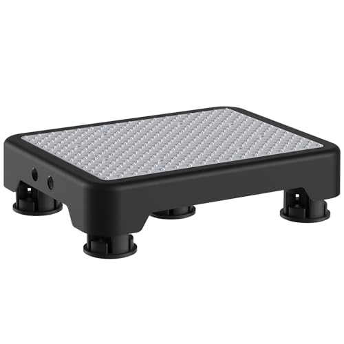 Ronlap Small Step Stools for Adults Car Step Stool for Elderly, Black-Gray - color: Black-gray