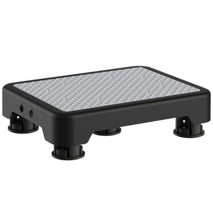 Ronlap Small Step Stools for Adults Car Step Stool for Elderly, Black-Gray - color: Black-gray