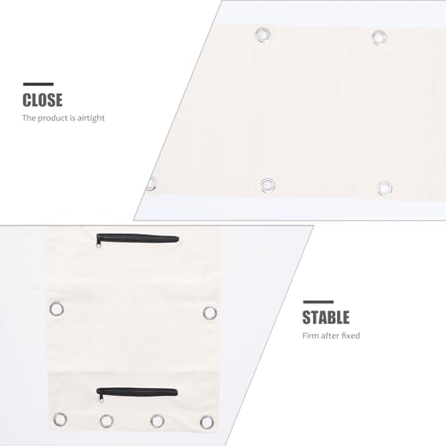 Hemobllo Wall-Mounted Workout Sandbag Triplet Bag 110x40cm Hanging Type Empty Boxing Bag Fitness Training for Boxing Muay Thai Kickboxing