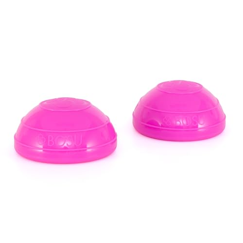 BOSU 6.5-Inch Balance Pods for Core Training and Stability, 2 Pack - color: Pink