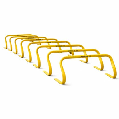 Agility Hurdles - for Athletes of All Skill Levels, Training Hurdles for Sports, Fitness, and Agility Drills - Speed Hurdles for Soccer and Football Training - 8 pieces of Hurdles of 5.9-Inch