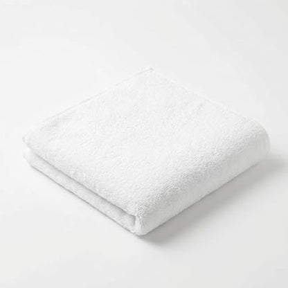 Dalisa Bench Hood Gym Towel – 100% Turkish Cotton – Non-Slip Hooded Design for Weight Benches – 450 GSM – 19.7" x 51.2" – Ultra-Absorbent, Quick-Dry Workout Towel – Made in Türkiye – White - color: White