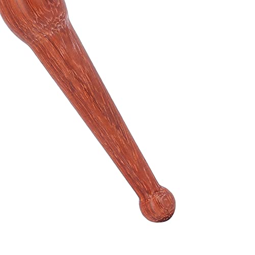 Wooden Foot Hand Massage Stick - Pain Relief and Reflexology Massager for Neck, Back, and Legs - Ergonomic, Portable, Durable Red Wood Design