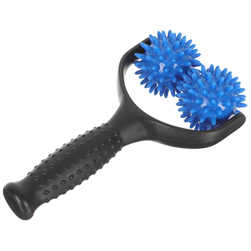 FOMIYES Handheld Massage Roller for Muscle Relief Convenient Back Stretching Tool for Home Use for Tight Muscles and Fatigue Relief Design for Comfort and Performance