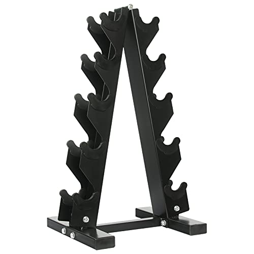 Hex Dumbbells Rubber Coated Cast Iron Hex Black Dumbbell Free Weights for Exercises - style: 150LB Hex Dumbbell Set with Rack