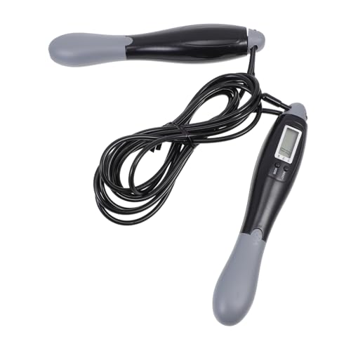 Electronic Counting Jump Rope for Fitness and Weight Loss Steel Wire Sturdy Skipping Rope with Digital Counter for Outdoor Exercise