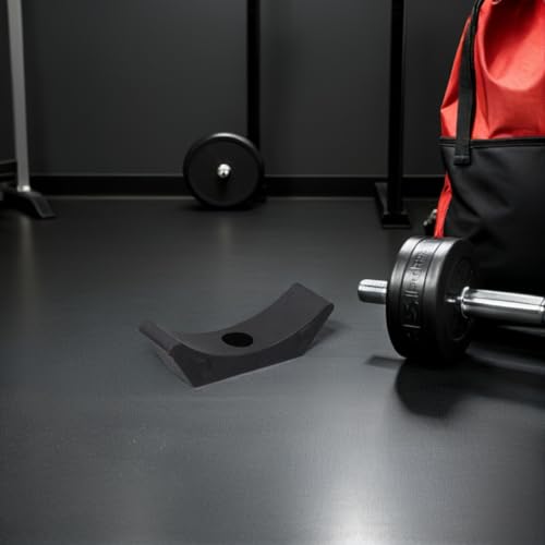 ibasenice Dumbbell Saddles 20 Pcs Plastic Cradles Replacement Dumbbell Racks Floor Protectors for Home Gym Small Weight Rack