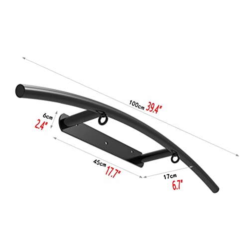 Heavy Duty Wall Mounted Pull Up Bar for Home Gym - Strength Training Workout Bar, Supports Max Weight of 661 lbs for Ultimate Fitness Success