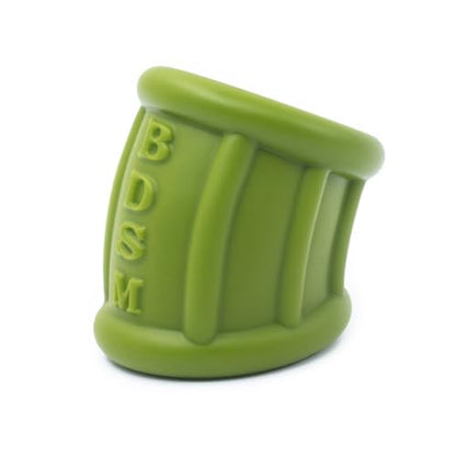 Silicone Cock Ring Ball Testicle Stretcher for Men-UFZ140(Green) - color: Green