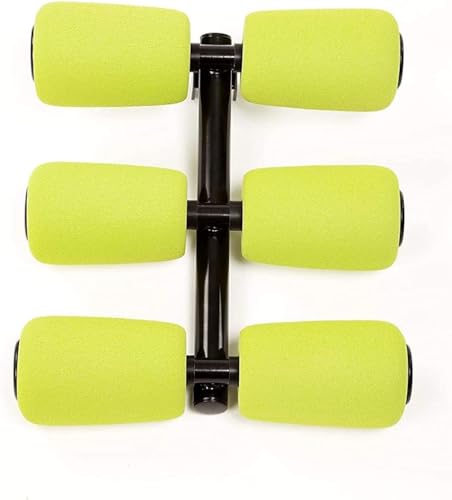AB Doer 360 Workout Equipment for Total Core and Abs Exercise, Fat-Burning, Toning, and Fitness at Home, 6 Pack Massage Roller Kit