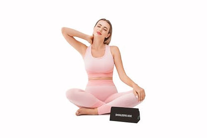 Cervical Orthotic Traction Block, Firm, Spinal & Neck Alignment, Cervical Traction Device & Neck Stretcher