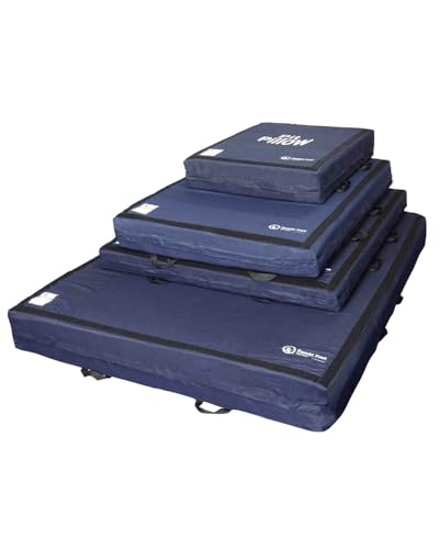 Tumbl Trak Pit Pillow Soft Mat w/Denim Cover - style: 6FT x 8FT x 12IN