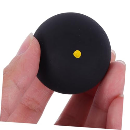 2pcs Professional Squash Practice Ball Reaction Training Hand Eye Coordination Trainer Single Dot Bounce Balls Indoor Outdoor Sports