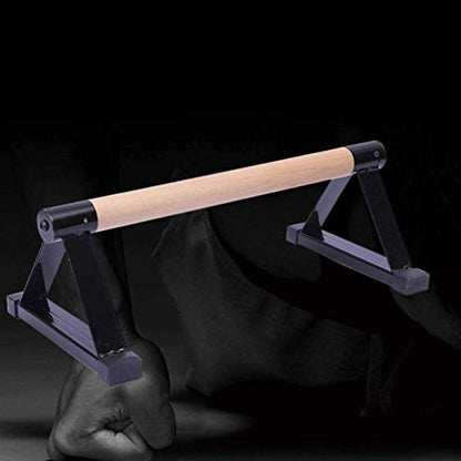 Wooden Push-up Stand, Push-Ups Bar Press-Up Support Muscle Training Fitness Calisthenics Handstand Indoor Equipment