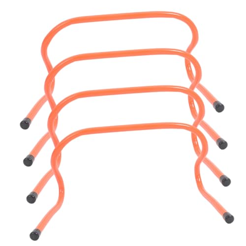 4pcs Plastic Agility Speed Hurdles 15cm High Soccer Football Training Equipment for Youth Agility and Footwork Drills