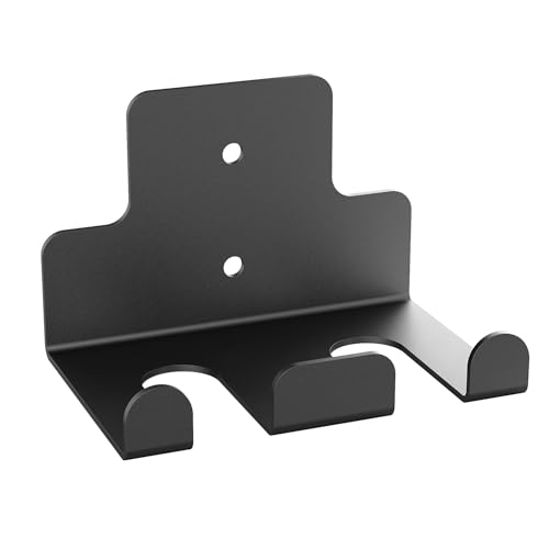 Synergee Wall Mounted Barbell Holder & Gym Accessory Rack – Heavy Duty Steel Storage for Barbells, Collars, Bands, and Fitness Gear – Space Saving Home Gym Equipment Organizer - color: c) 2 Bracket