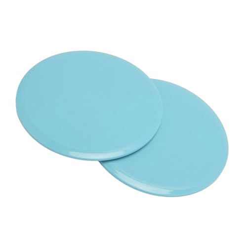 Core Sliders, Dual Sided ABS Foam 2 Pack Exercise Sliders, Pilates with Non Slip Surface for Carpet Hardwood Floors Home Gym Workout Equipment