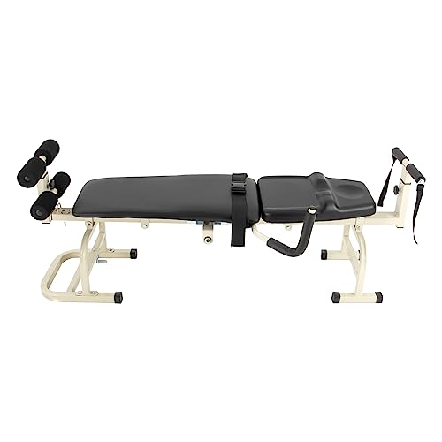Health & Fitness Full Body Inversion Table Traction & Stretch Decompression Machine,Multifunctional Cervical Spine Stretcher Machine,Lumbar Stretch Table Tool for Neck, Back, Knee, and Hip