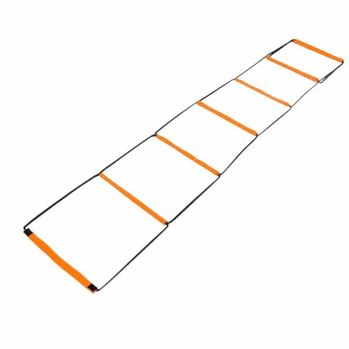 Kids Agility Ladder, Speed Ladder Training for Football & Soccer, 15ft Agility Speed Ladder with Storage Bag, Team Conditioning Equipment, Flitting Agility Ladder 8 Grid - style: Flitting Agility Ladder 8 Grid