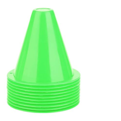 OUKENS Training Marker Cones, 10pcs 3 Inch Mini Sports Cones Football Training Sports Equipment Roller Skating Barriers Plastic Marker Holder Accessory for Fitness Practice