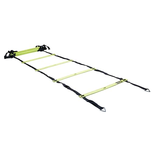 PER4M Speed Ladder - Speed and Agility Training for Basketball, Football, Soccer - Footwork Improvement, Coordination, Quickness, Athletic Training - Leg Strength, Body Control, Foot Control Trainer