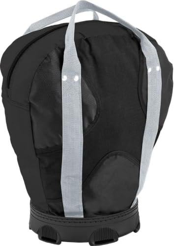 Champion Sports Lacrosse Ball Bag: Nylon Sports Training Tote for Lacrosse, Baseball and Tennis,Gray/Black - size: One Size