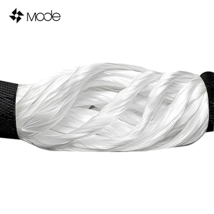Mode Black Heavy Duty Polyester Lift Sling Straps 6.56ft x 1.96inch,4409lbs Load Capacity Flat Eye Web Sling for Crane Lifting,Tree Saver Recovery Winch Strap (1-Pack)