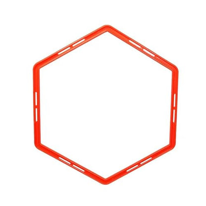 5 Pieces Agility Training Rings Ladder Footwork Exercise Sports Speed Equipment Set Multifunction Portable Wear Resistant PP Material Suitable for