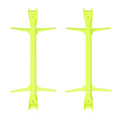 Akozon Speed Training Hurdles, 2pcs Football Soccer Aids Adjustable Multipurpose portable hurdle for Yellow Hurdle Set (2pcs)