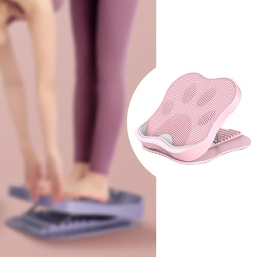 Stretching Board Gymnastics Training Equipment Folding Calf Board, Pink