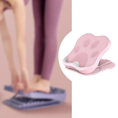 Stretching Board Gymnastics Training Equipment Folding Calf Board, Pink