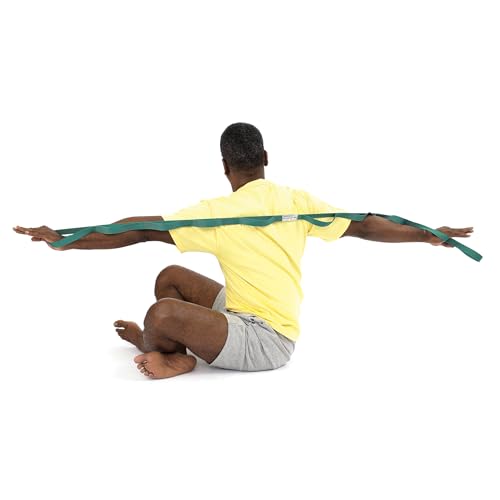 OPTP The Original Stretch Out Strap With Exercise Pilates Essentials Book - USA Made Top Choice for Physical Therapy, Pilates Stretching or Knee Therapy