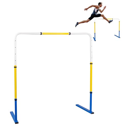 1 Pack Adjustable Height Metal Hurdles Track and Field,Detachable