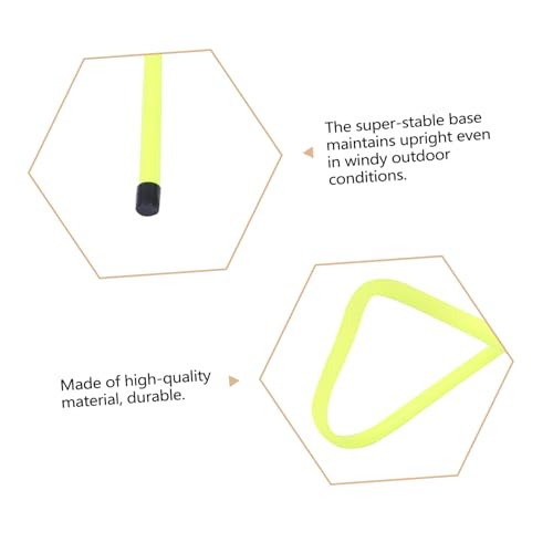 SUPVOX 6pcs Agility Hurdles for Football Training Flexible Speed Training Ladders for Boys and Girls Lightweight and for Sports Drills Coordination and Balance