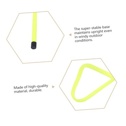 SUPVOX 6pcs Agility Hurdles for Football Training Flexible Speed Training Ladders for Boys and Girls Lightweight and for Sports Drills Coordination and Balance