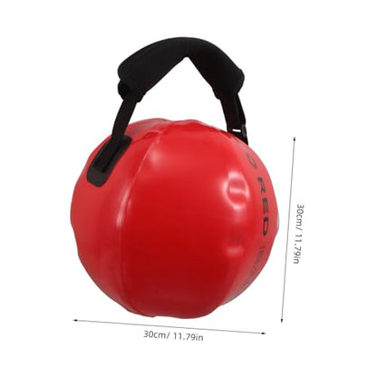 Hemobllo Heavy Bag Aqua Ball Water Training Sandbag with Handle for Home Gym Workout, Easy Fillable Pvc and Cloth Material, Adjustable Weight for Indoor and Outdoor Exercise