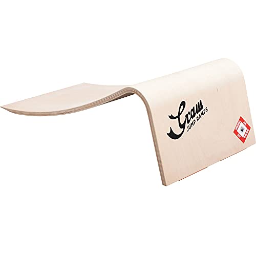 Wooden Jump ramp (Beech), Natural Wood, 855025 cm