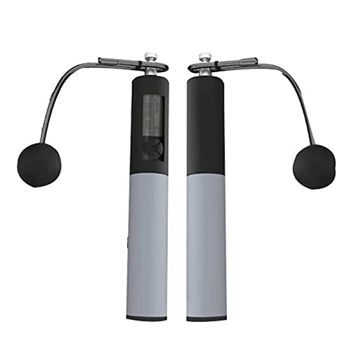 Jump Rope,Skipping Rope with Ball Bearing, 2 in 1 Speed Jump Rope with Digital Counter and Calorie Counter, Adjustable Weighted Jump Ropes for Fitness for Women,Men, Children Smart Counting