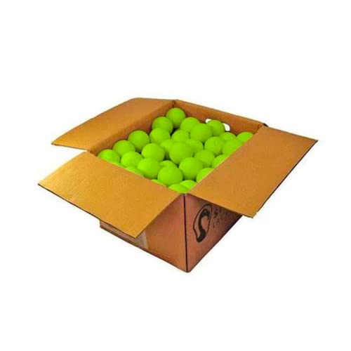Signature Lacrosse Ball Set - Packs of 2, 4, 8, 12, and 120 - No Chemical Smell Massage Balls, Myofascial Release Tools, Back Roller, Muscle Knot Remover - color: Green, size: 100 Balls