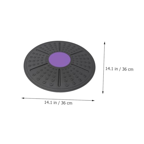 Cabilock Balance Training Board with Rotation and Tilt Non-slip PP Material Balance Exercise Pedal for Home Fitness Sensory and Equilibrium Development Trainer