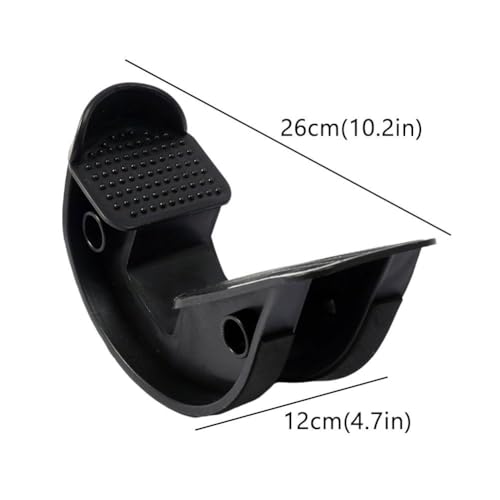 Calf Stretcher and Foot Rocker,Foot and Calf Stretching,Slant Board for Calf Stretching,Enhanced Ankle Flexibility,Durable with Non-Slip Surface,Strength Training Equipment Leg Machines - color: Black