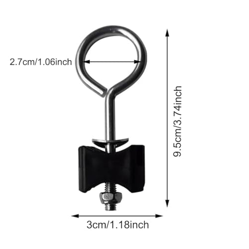 6 Pack Trampoline Screws and Bolts Replacement Trampoline Poles Mount Screw for Kids Trampoline Leg Feet Connection Mini Trampoline with Safety Enclosure Mini Fitness Rebounder Trampolines